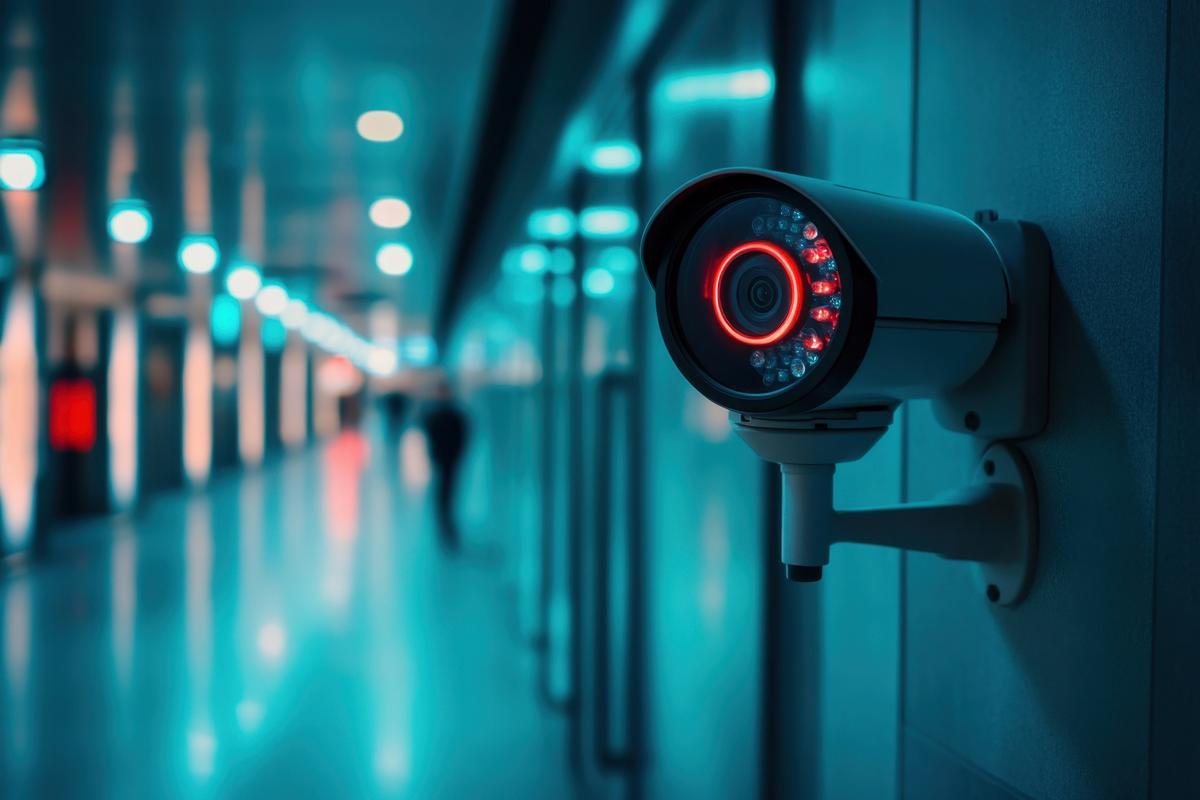 Infrared surveillance camera